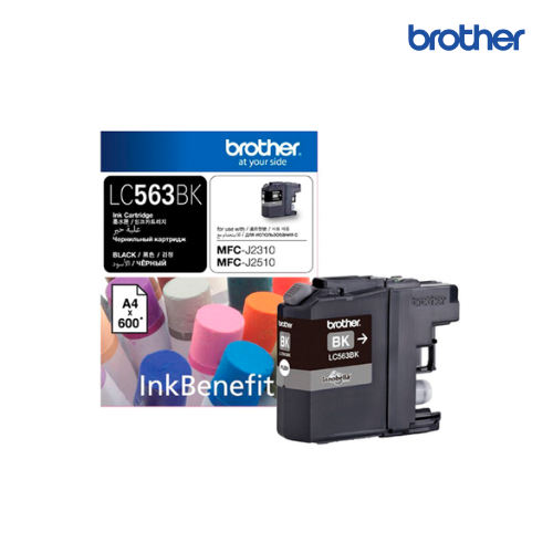 ตลับหมึกอิงค์เจ็ท Brother Original Ink Cartridge LC-563 Black, LC563